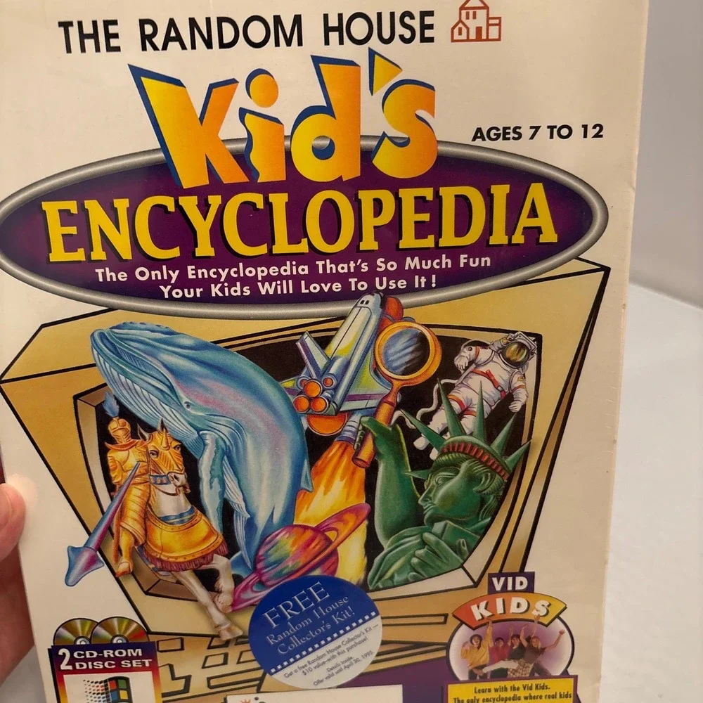 The Random House Kid's Encyclopedia 2 CD-ROM Disc Knowledge Adventure‎ Jumpstart